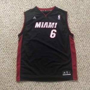 Miami Heat Adidas Lebron James Jersey